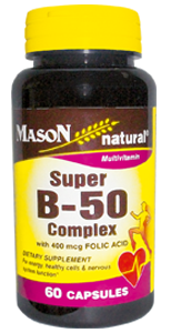 SUPER B-50 COMPLEX with 400 mcg FOLIC ACID