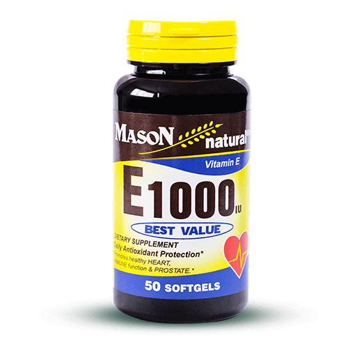 Comprar Vitamina E 1000 Ui Vitaminas Naturales Mason Natural