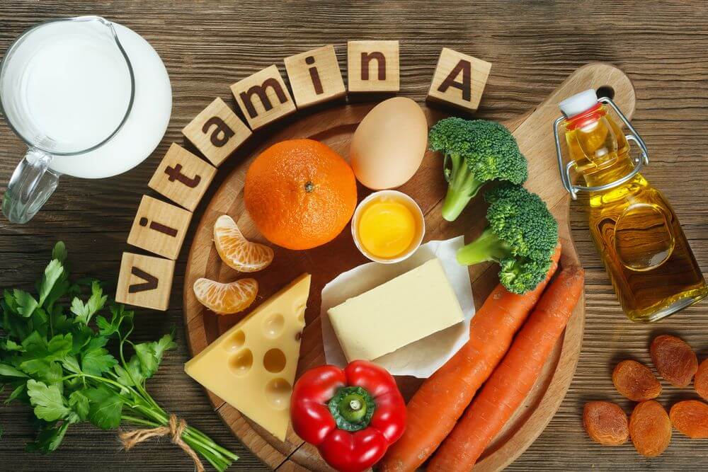 vitamina A y frutas