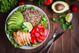 10 Menús de comida baja en calorías
