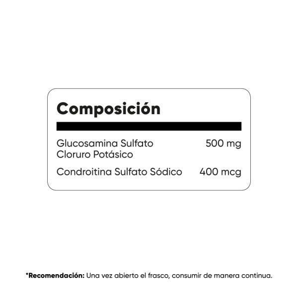 Composición-Glucosamina-Chondroitina